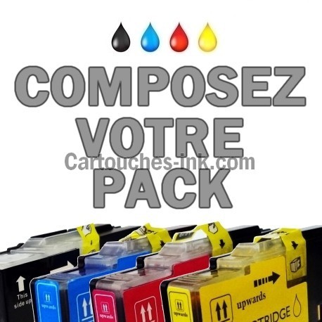 cartouches compatibles Brother LC1220/LC1240/LC1280
