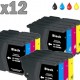 12 cartouches compatibles Brother LC985