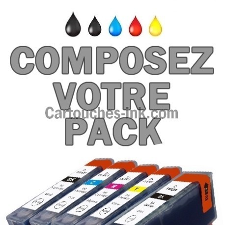 Cartouches compatibles Canon PGI-520 CLI-521