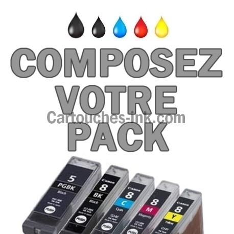 Cartouches compatibles Canon PGI-5 CLI-8