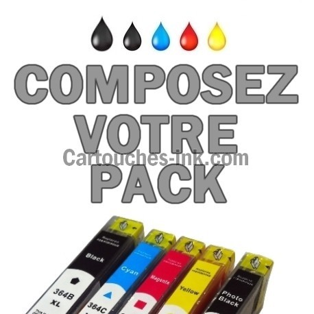 Cartouches compatibles HP 364XL
