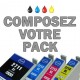 Cartouches compatibles Epson T2711, T2712, T2713, T2714, T2715, 27XL.
