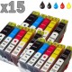 15 cartouches compatibles HP 364XL